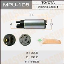 Masuma MPU-105 Fuel pump MPU105: Buy near me in Poland at 2407.PL - Good price!