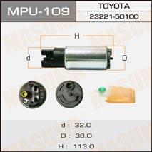 Masuma MPU-109 Fuel pump MPU109: Buy near me in Poland at 2407.PL - Good price!