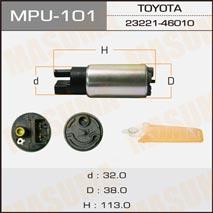 Masuma MPU-101 Fuel pump MPU101: Buy near me in Poland at 2407.PL - Good price!