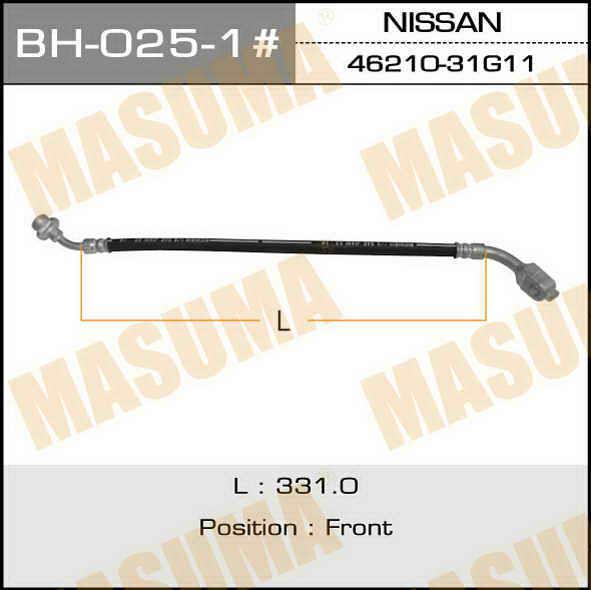 Masuma BH-025-1 Bremsschlauch BH0251: Kaufen Sie zu einem guten Preis in Polen bei 2407.PL!