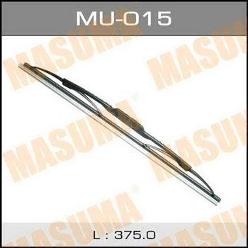 Masuma MU-015 Frame wiper blade Masuma Nano Graphite 380 mm (15") MU015: Buy near me in Poland at 2407.PL - Good price!