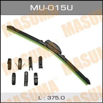 Masuma MU-015U Wiper Blade Frameless 380 mm (15") MU015U: Buy near me in Poland at 2407.PL - Good price!