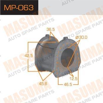 Masuma MP-063 Втулка стабілізатора переднього MP063: Приваблива ціна - Купити у Польщі на 2407.PL!
