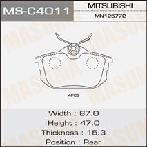Masuma MS-C4011 Bremsbackensatz MSC4011: Kaufen Sie zu einem guten Preis in Polen bei 2407.PL!