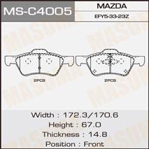 Masuma MS-C4005 Колодки тормозные барабанные, комплект MSC4005: Отличная цена - Купить в Польше на 2407.PL!