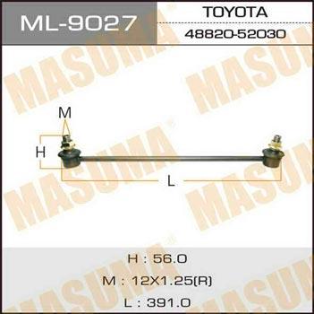 Masuma ML-9027 Rod/Strut, stabiliser ML9027: Buy near me in Poland at 2407.PL - Good price!