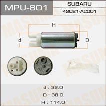 Masuma MPU-801 Fuel pump MPU801: Buy near me in Poland at 2407.PL - Good price!