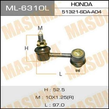 Masuma ML-6310L Łącznik stabilizatora ML6310L: Atrakcyjna cena w Polsce na 2407.PL - Zamów teraz!