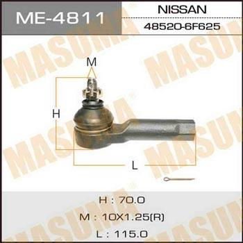 Masuma ME-4811 Наконечник рулевой тяги ME4811: Отличная цена - Купить в Польше на 2407.PL!