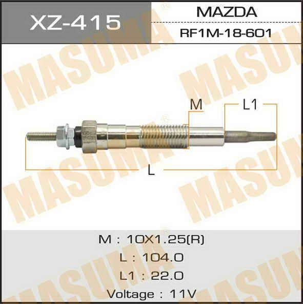 Masuma XZ-415 Świeca żarowa XZ415: Dobra cena w Polsce na 2407.PL - Kup Teraz!