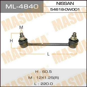 Masuma ML-4840 Łącznik stabilizatora ML4840: Dobra cena w Polsce na 2407.PL - Kup Teraz!