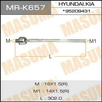 Masuma MR-K657 Тяга рулевая MRK657: Отличная цена - Купить в Польше на 2407.PL!
