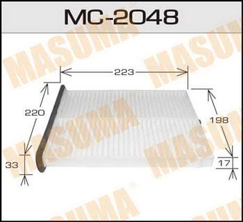 Masuma MC-2048 Filter, interior air MC2048: Buy near me in Poland at 2407.PL - Good price!