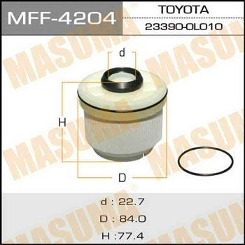 Masuma MFF-4204 Filtr paliwa MFF4204: Dobra cena w Polsce na 2407.PL - Kup Teraz!