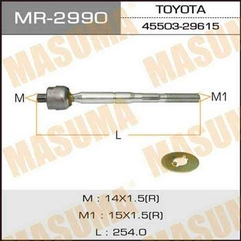 Masuma MR-2990 Inner Tie Rod MR2990: Buy near me in Poland at 2407.PL - Good price!