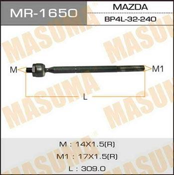 Masuma MR-1650 Тяга рулевая MR1650: Отличная цена - Купить в Польше на 2407.PL!