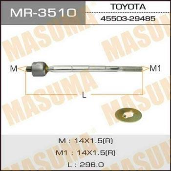 Masuma MR-3510 Inner Tie Rod MR3510: Buy near me in Poland at 2407.PL - Good price!