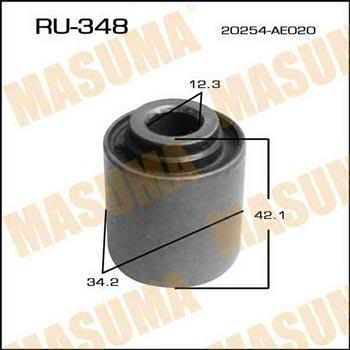 Masuma RU-348 Silent block, rear lower arm, inner RU348: Buy near me in Poland at 2407.PL - Good price!