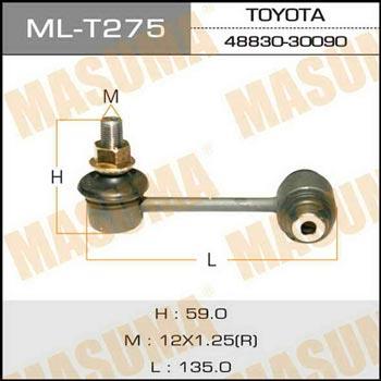 Masuma ML-T275 Rod/Strut, stabiliser MLT275: Buy near me in Poland at 2407.PL - Good price!