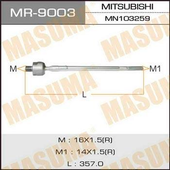Masuma MR-9003 Inner Tie Rod MR9003: Buy near me in Poland at 2407.PL - Good price!