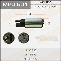 Masuma MPU-501 Fuel pump MPU501: Buy near me in Poland at 2407.PL - Good price!