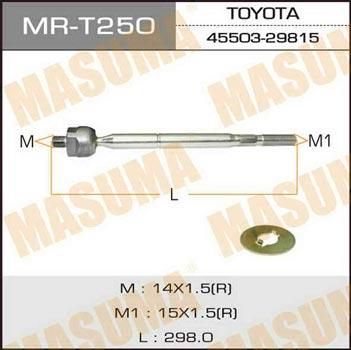 Masuma MR-T250 Inner Tie Rod MRT250: Buy near me in Poland at 2407.PL - Good price!