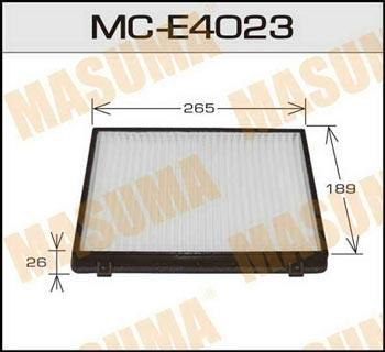 Masuma MC-E4023 Фильтр салона MCE4023: Отличная цена - Купить в Польше на 2407.PL!