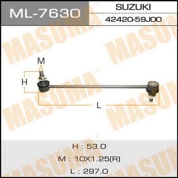 Masuma ML-7630 Rod/Strut, stabiliser ML7630: Buy near me in Poland at 2407.PL - Good price!