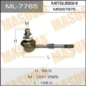 Masuma ML-7765 Rod/Strut, stabiliser ML7765: Buy near me in Poland at 2407.PL - Good price!