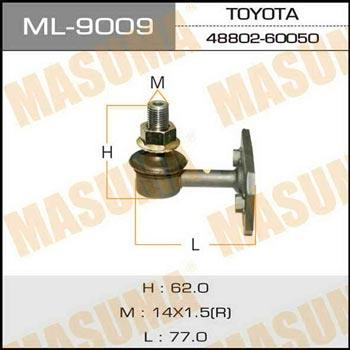 Masuma ML-9009 Łącznik stabilizatora ML9009: Dobra cena w Polsce na 2407.PL - Kup Teraz!