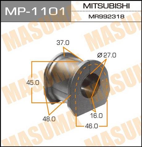 Masuma MP-1101 Tuleja stabilizatora przedniego MP1101: Dobra cena w Polsce na 2407.PL - Kup Teraz!