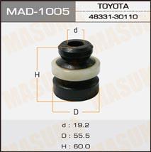 Masuma MAD-1005 Rubber buffer, suspension MAD1005: Buy near me in Poland at 2407.PL - Good price!