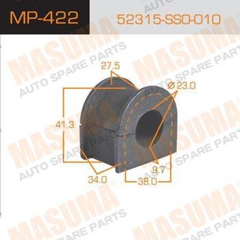 Masuma MP-422 Rear stabilizer bush MP422: Buy near me in Poland at 2407.PL - Good price!