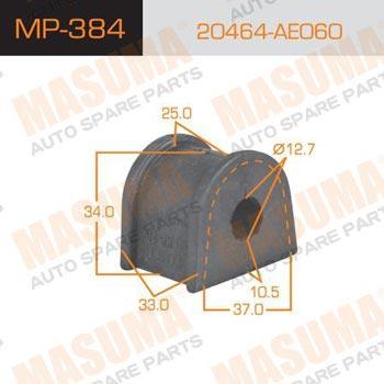 Masuma MP-384 Rear stabilizer bush MP384: Buy near me in Poland at 2407.PL - Good price!
