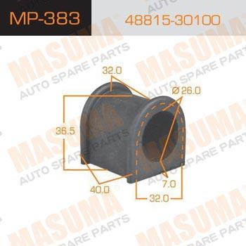 Masuma MP-383 Front stabilizer bush MP383: Buy near me in Poland at 2407.PL - Good price!