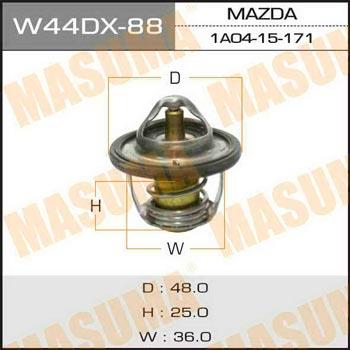 Masuma W44DX-88 Thermostat, coolant W44DX88: Buy near me in Poland at 2407.PL - Good price!