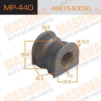 Masuma MP-440 Втулка стабилизатора переднего MP440: Отличная цена - Купить в Польше на 2407.PL!