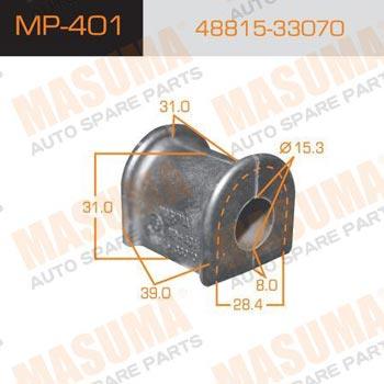 Masuma MP-401 Front stabilizer bush MP401: Buy near me in Poland at 2407.PL - Good price!