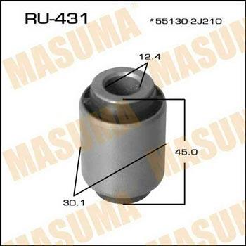 Masuma RU-431 Silent block gearbox rear axle RU431: Buy near me in Poland at 2407.PL - Good price!