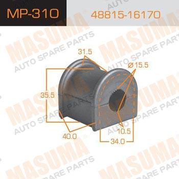 Masuma MP-310 Rear stabilizer bush MP310: Buy near me in Poland at 2407.PL - Good price!