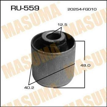 Masuma RU-559 Silent block rear trailing arm RU559: Buy near me in Poland at 2407.PL - Good price!