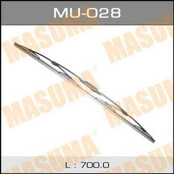 Masuma MU-028 Frame wiper blade Masuma Nano Graphite 700 mm (28") MU028: Buy near me in Poland at 2407.PL - Good price!
