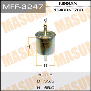 Masuma MFF-3247 Fuel filter MFF3247: Buy near me in Poland at 2407.PL - Good price!