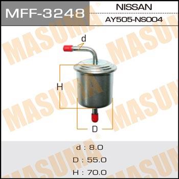 Masuma MFF-3248 Fuel filter MFF3248: Buy near me in Poland at 2407.PL - Good price!