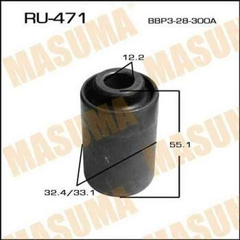 Masuma RU-471 Silent block rear lever RU471: Buy near me at 2407.PL in Poland at an Affordable price!