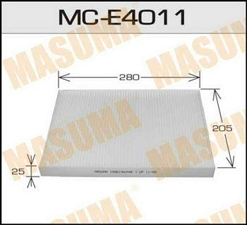 Masuma MC-E4011 Filtr kabinowy MCE4011: Dobra cena w Polsce na 2407.PL - Kup Teraz!