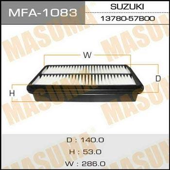 Masuma MFA-1083 Luftfilter MFA1083: Kaufen Sie zu einem guten Preis in Polen bei 2407.PL!