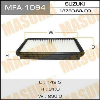 Masuma MFA-1094 Воздушный фильтр MFA1094: Отличная цена - Купить в Польше на 2407.PL!