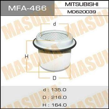 Masuma MFA-466 Luftfilter MFA466: Kaufen Sie zu einem guten Preis in Polen bei 2407.PL!