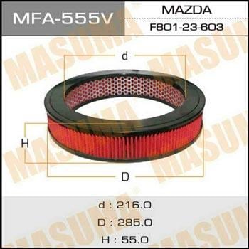 Masuma MFA-555 Воздушный фильтр MFA555: Отличная цена - Купить в Польше на 2407.PL!